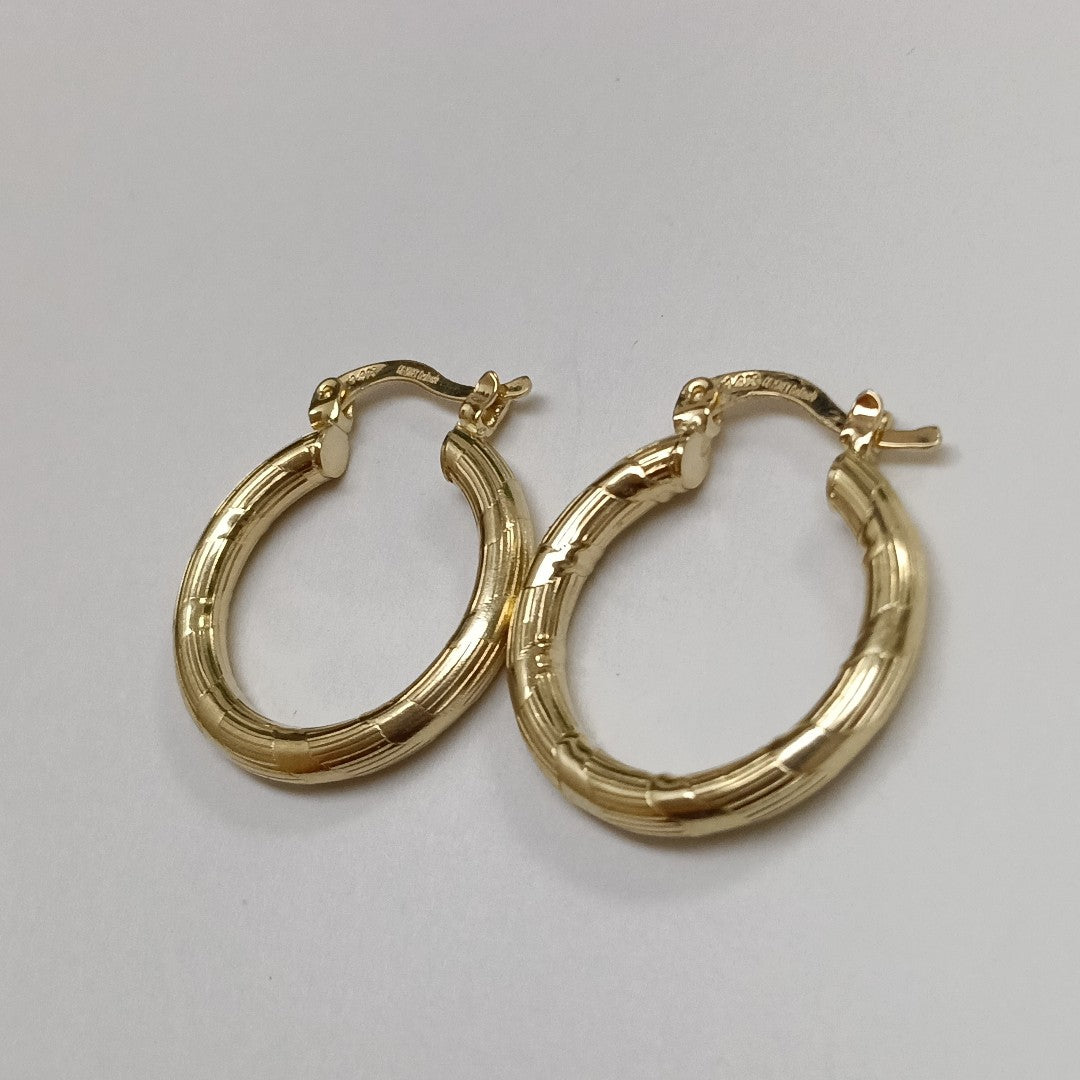 ARETES ARRACADAS 14K 2.7 GR (NUEVO)