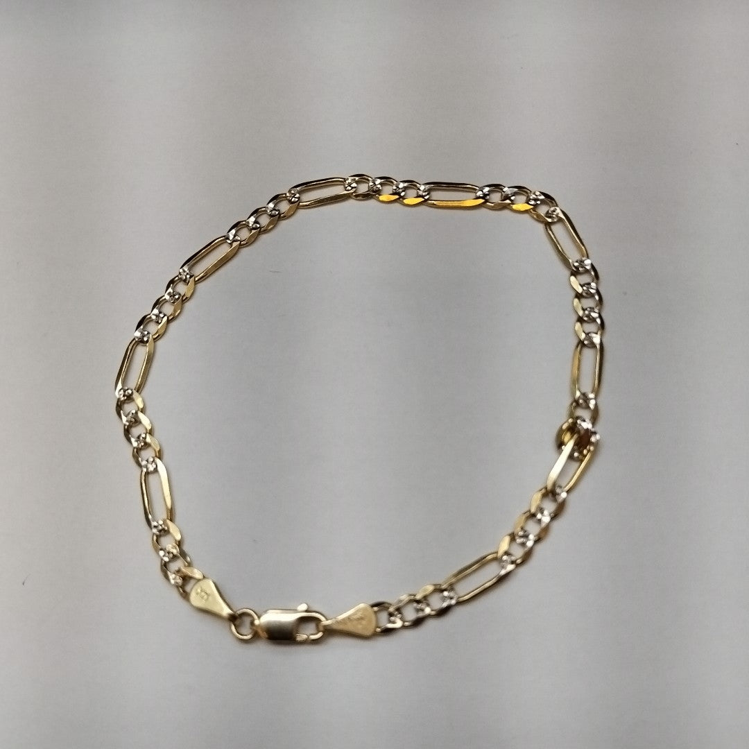 PULSERA 3X1 14K 21 CM 4.6 GR (NUEVO)
