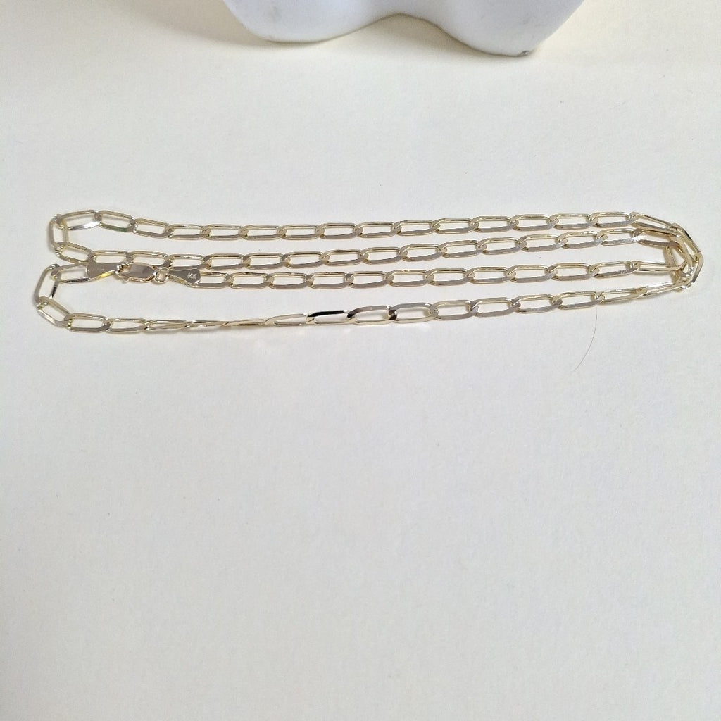 CADENA ESLABONES 14K 60 CM 10.4 GR (NUEVO)