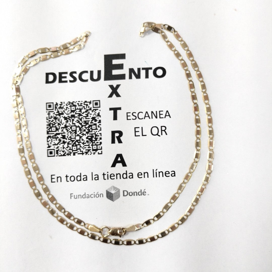 CADENA GUCHI 14K 55 CM 4.9 GR (NUEVO)