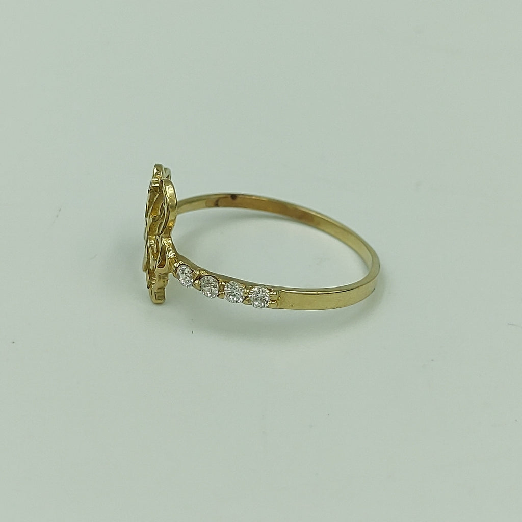 ANILLO ORO 10 K 0,90 GRMS (SEMINUEVO)