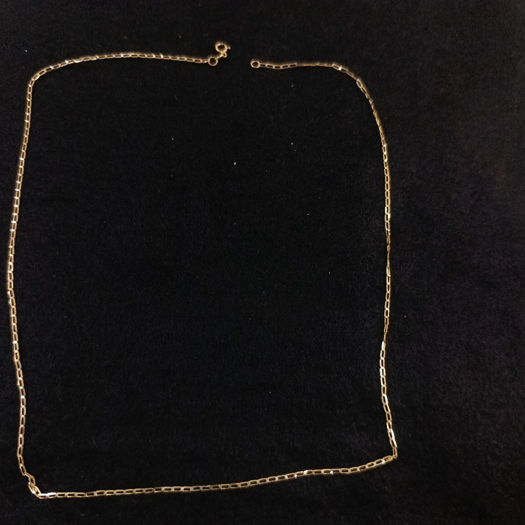 CADENA ORO COMBINADO 14 K 1.3 GRMS (SEMINUEVO)