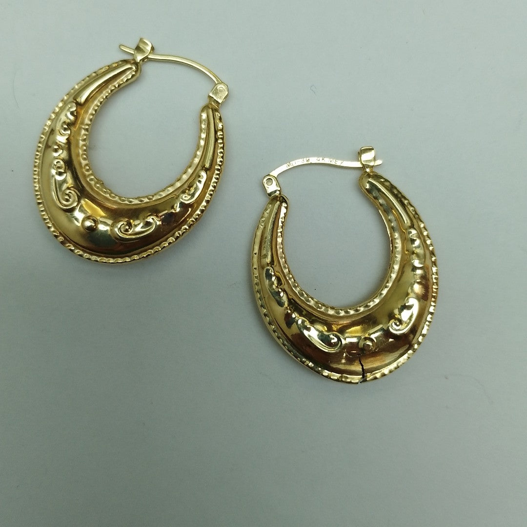 ARRACADAS PAR ORO 14 K 3.1 GRMS (SEMINUEVO)
