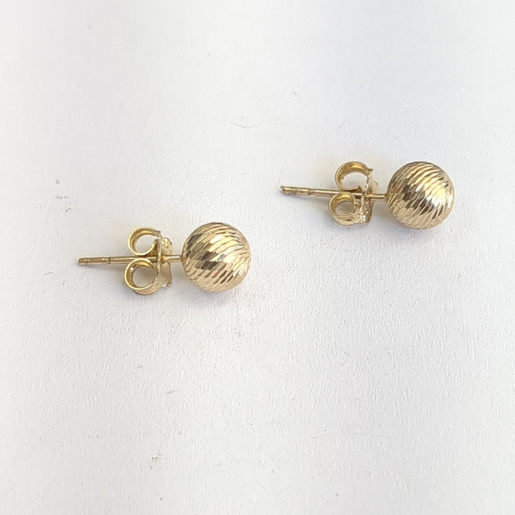 ARETES PAR ORO 10 K 1 GRMS (SEMINUEVO)