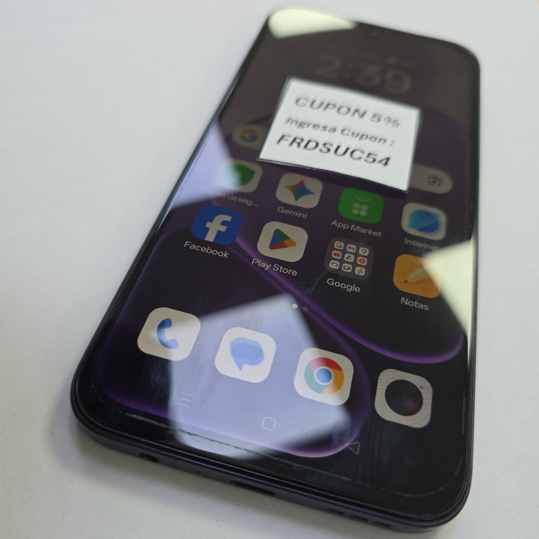 CELULAR OPPO A6X CPH2819 (2025) 128 GB 4 GB RAM (SEMINUEVO)