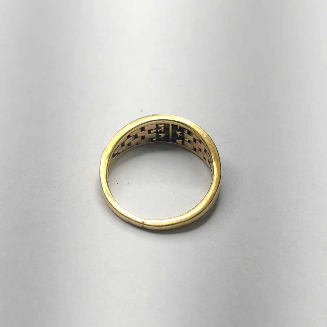 ANILLO ORO 14 K 3,40 GRMS (SEMINUEVO)
