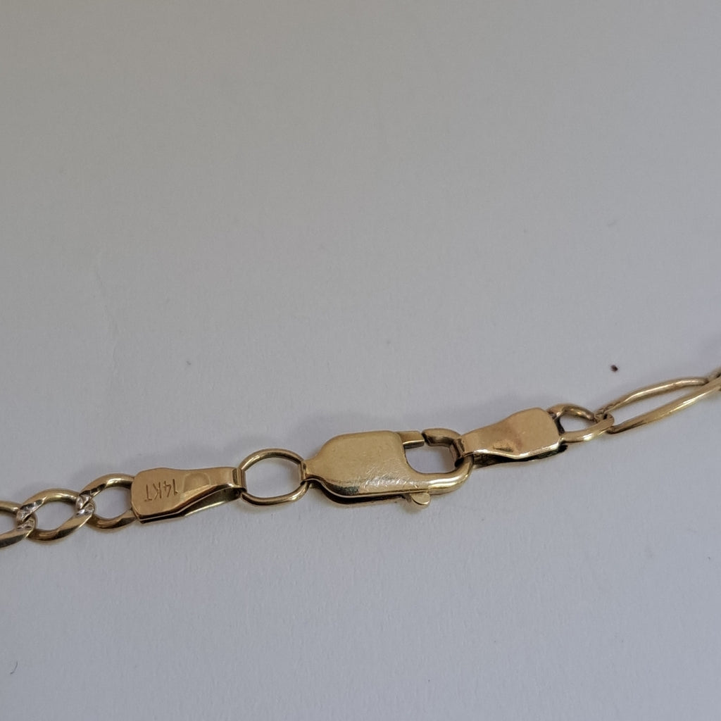 CADENA ORO 14 K 6.8 GRMS (SEMINUEVO)