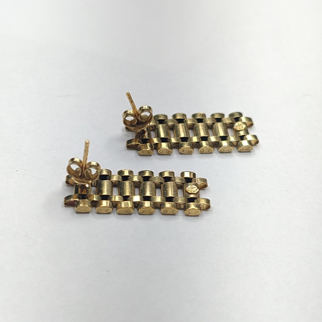 ARETES PAR ORO 10 K 3.2 GRMS (SEMINUEVO)