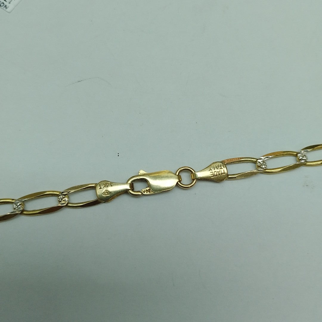 CADENA ORO, RODIADO 14 K 15.9 GRMS (SEMINUEVO)
