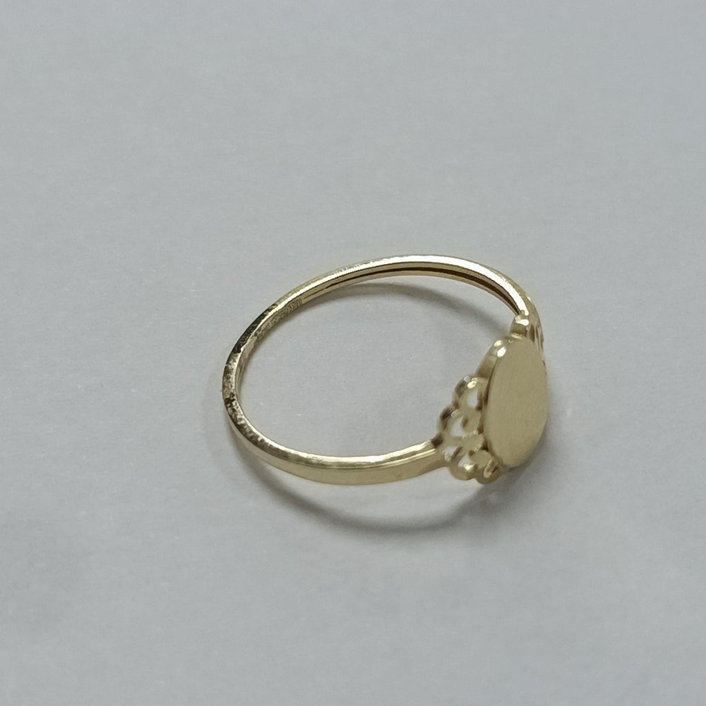 ANILLOS ANILLITO 10K TALLA 7 0.9 GR (NUEVO)