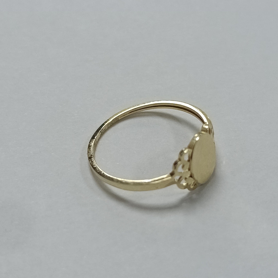 ANILLOS ANILLITO 10K TALLA 7 0.9 GR (NUEVO)