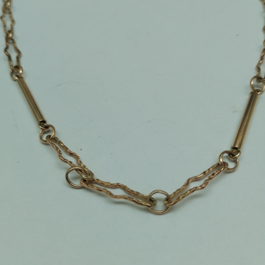GARGANTILLA ORO,ORO COMBINADO 8 K 16,20 GRMS (SEMINUEVO)