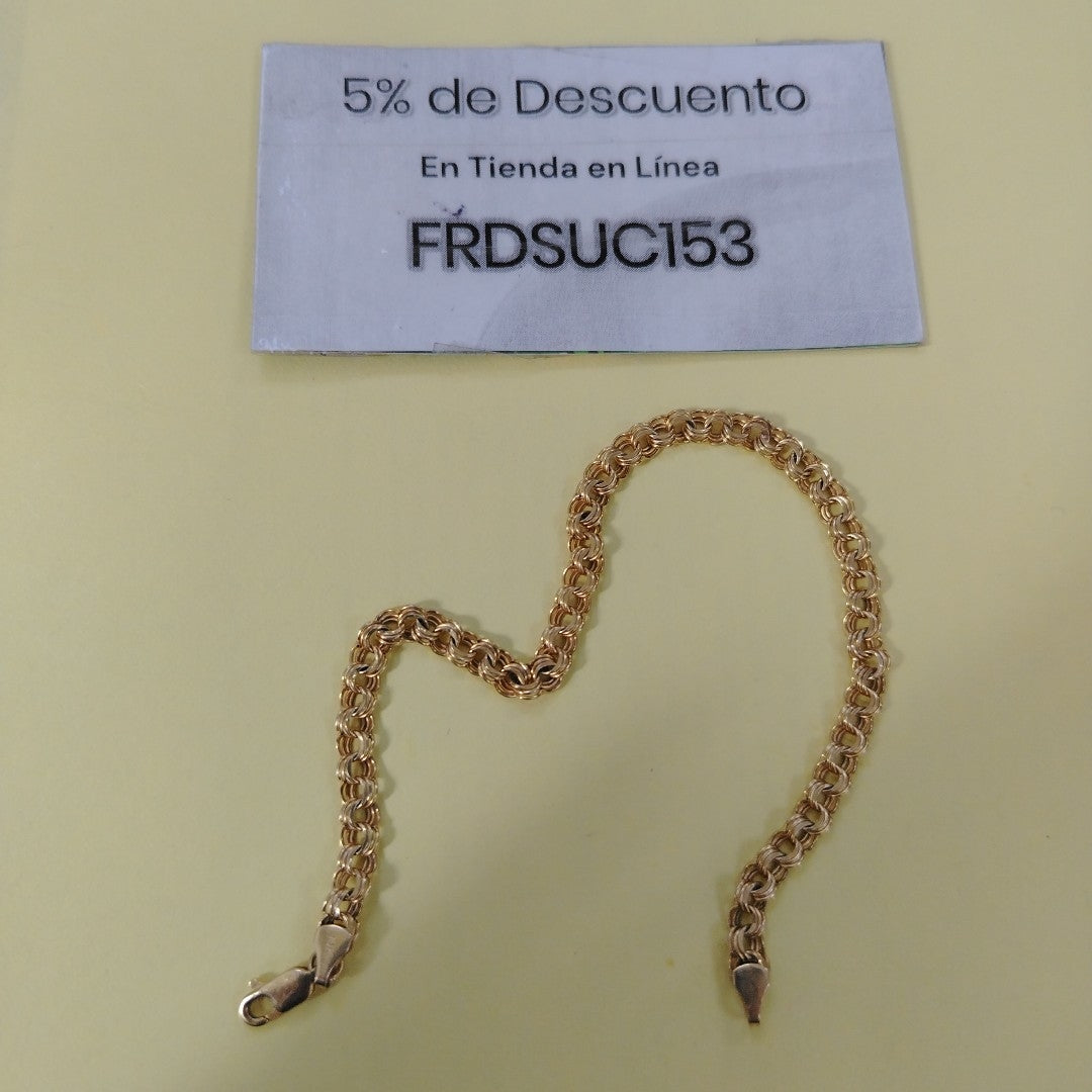 PULSERA ORO 10 K 2.8 GRMS (SEMINUEVO)