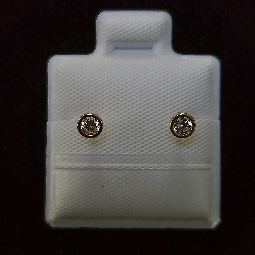 BROQUELES BROQUEL C CIRCONIA 14K 0.1501 GR (NUEVO)