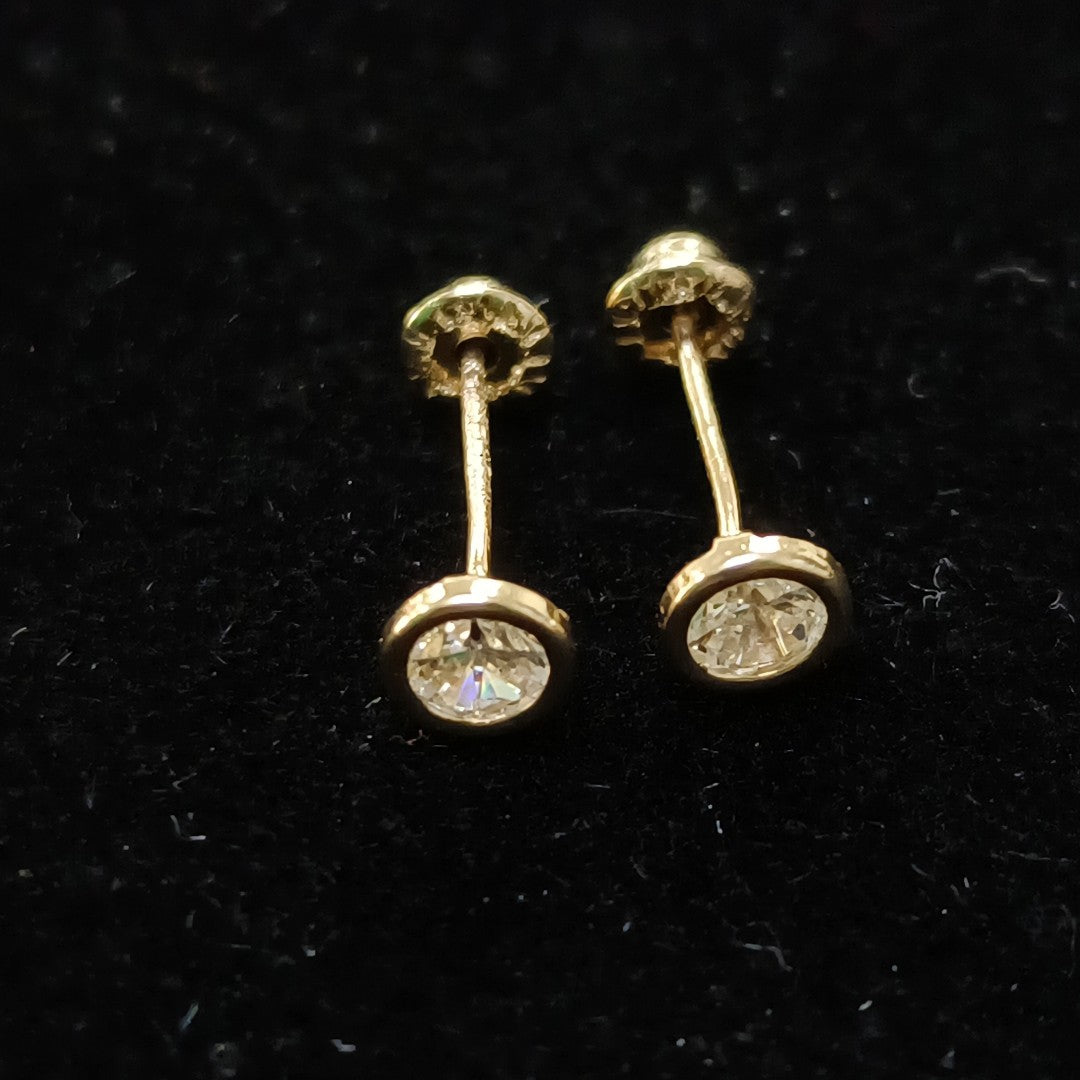 BROQUELES BROQUEL C CIRCONIA 14K 0.1501 GR (NUEVO)