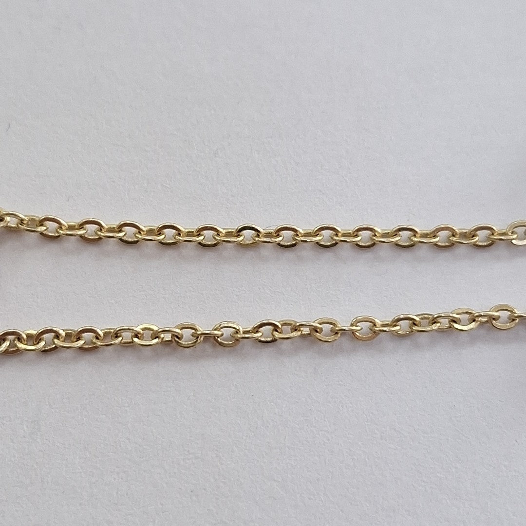 PULSERA ESPECIAL CON DIJES DELFINES 10K 18 CM 2 GR (NUEVO)
