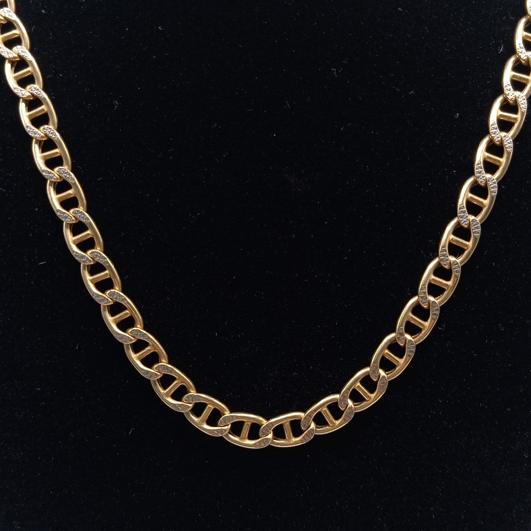 CADENA ORO, RODIADO 14 K 14.3 GRMS (SEMINUEVO)