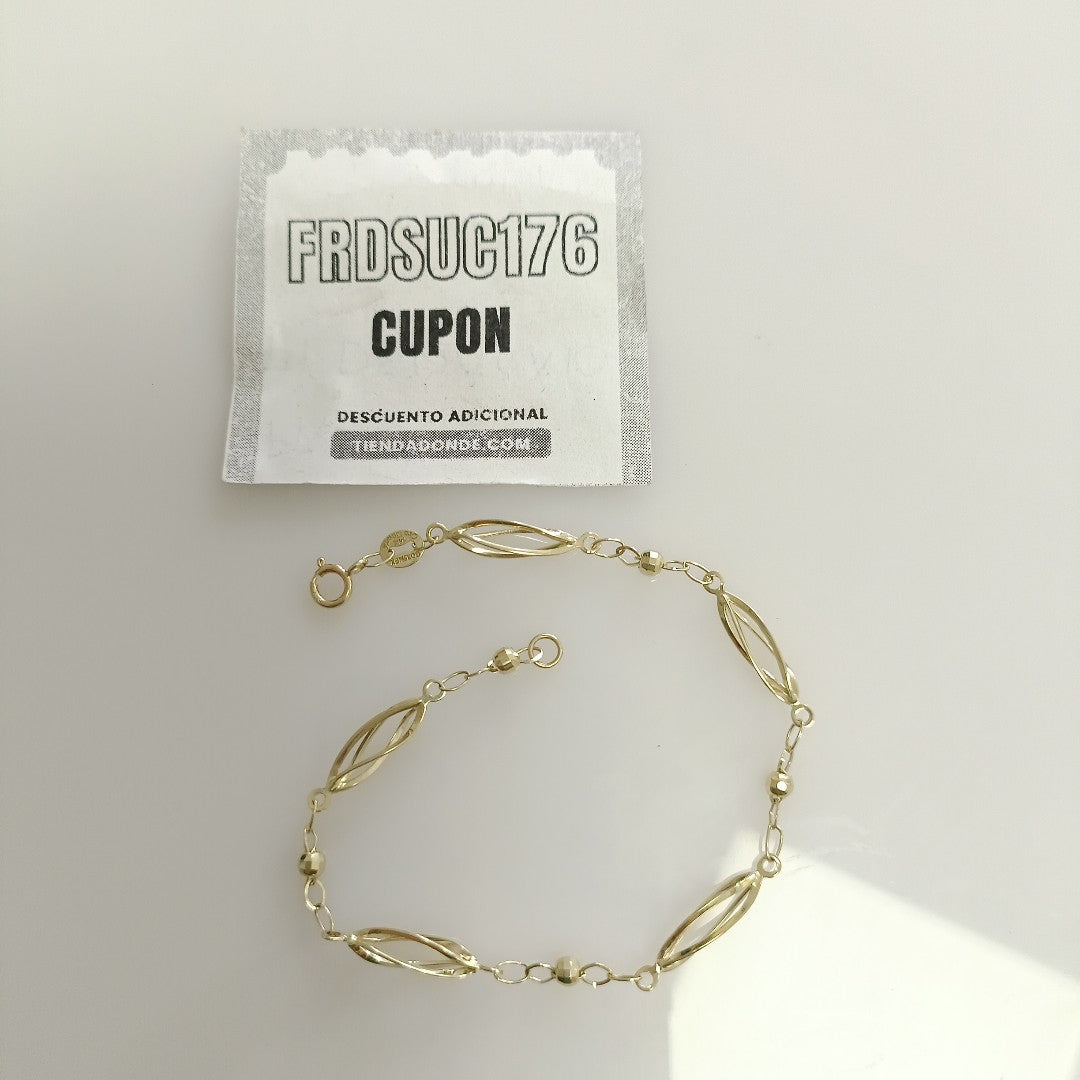 PULSERA ESPECIAL 14K 18 CM 2.1 GR (NUEVO)