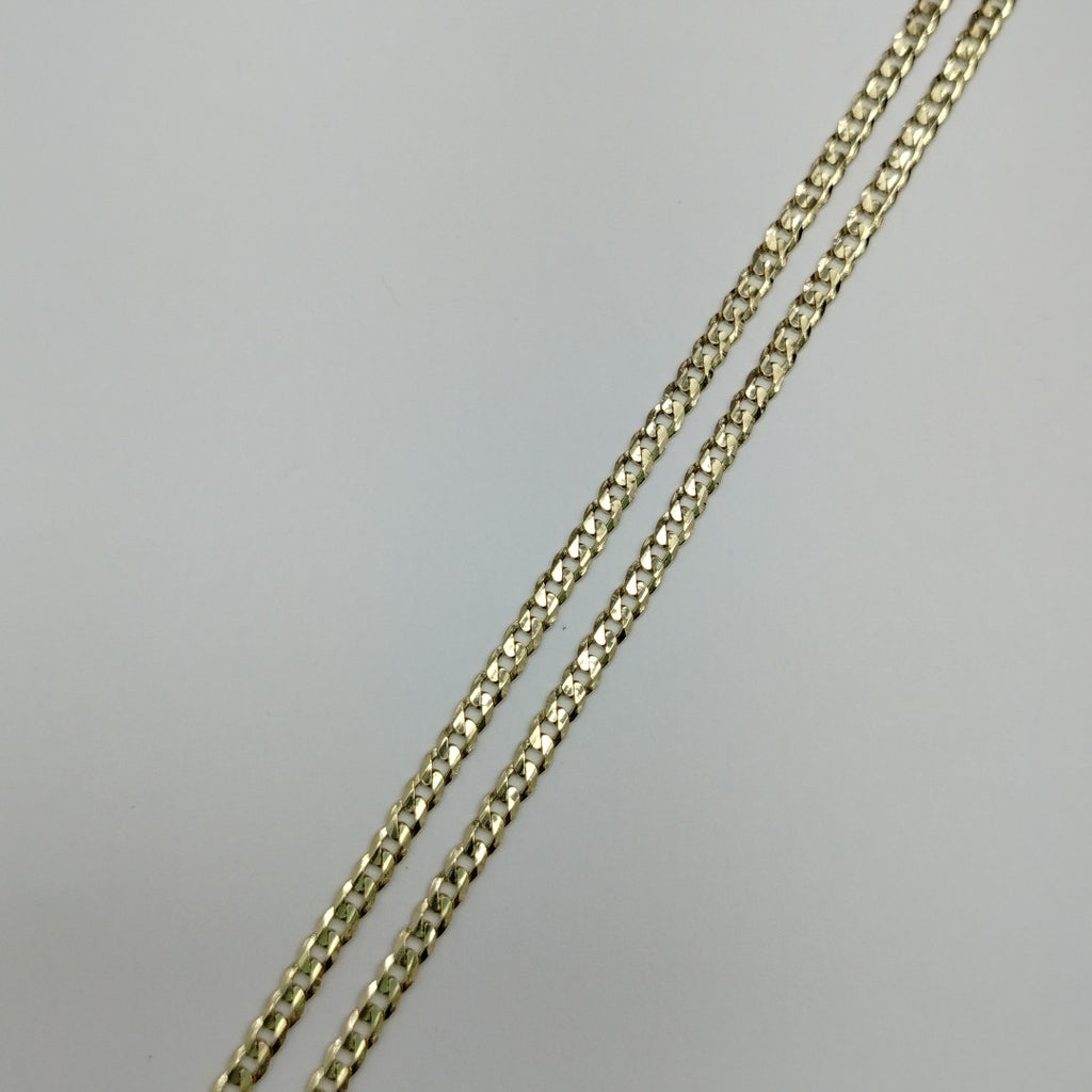 CADENA BARBADA 14K 60 CM 10 GR (NUEVO)