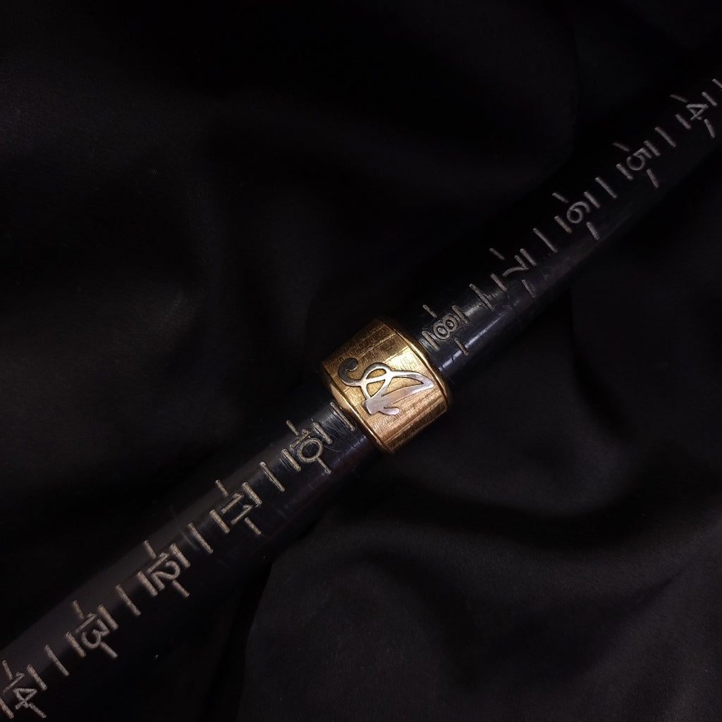 ANILLITO ORO COMBINADO 10 K 3,70 GRMS (SEMINUEVO)