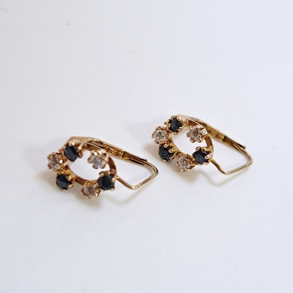 ARETES PAR ORO 10 K 1.2 GRMS (SEMINUEVO)