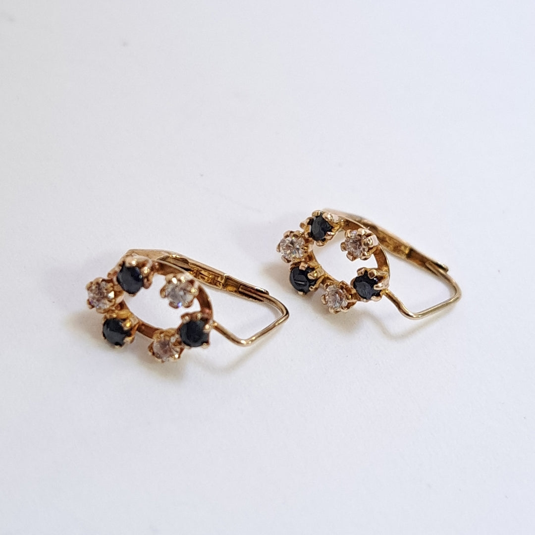ARETES PAR ORO 10 K 1.2 GRMS (SEMINUEVO)