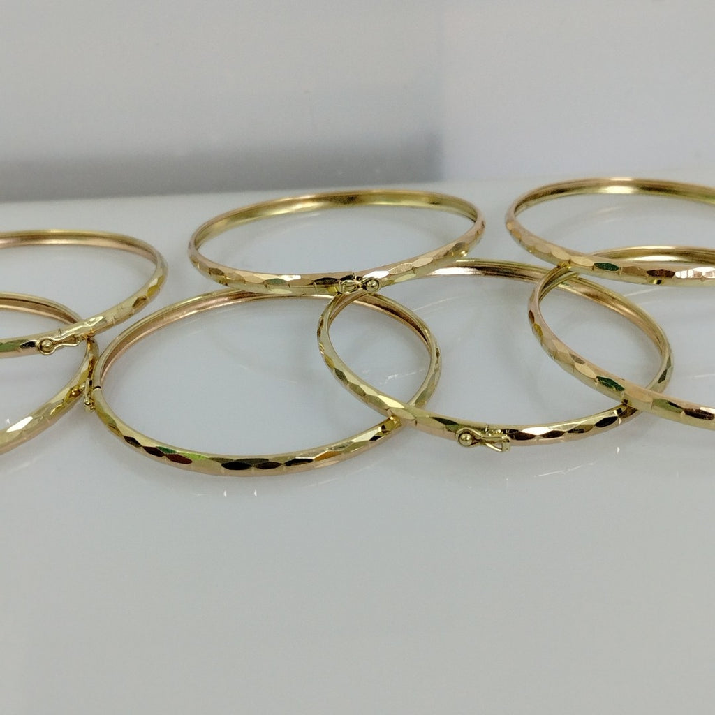 SEMANARIO DE PULSERAS ORO 14 K 32.8 GRMS (SEMINUEVO)