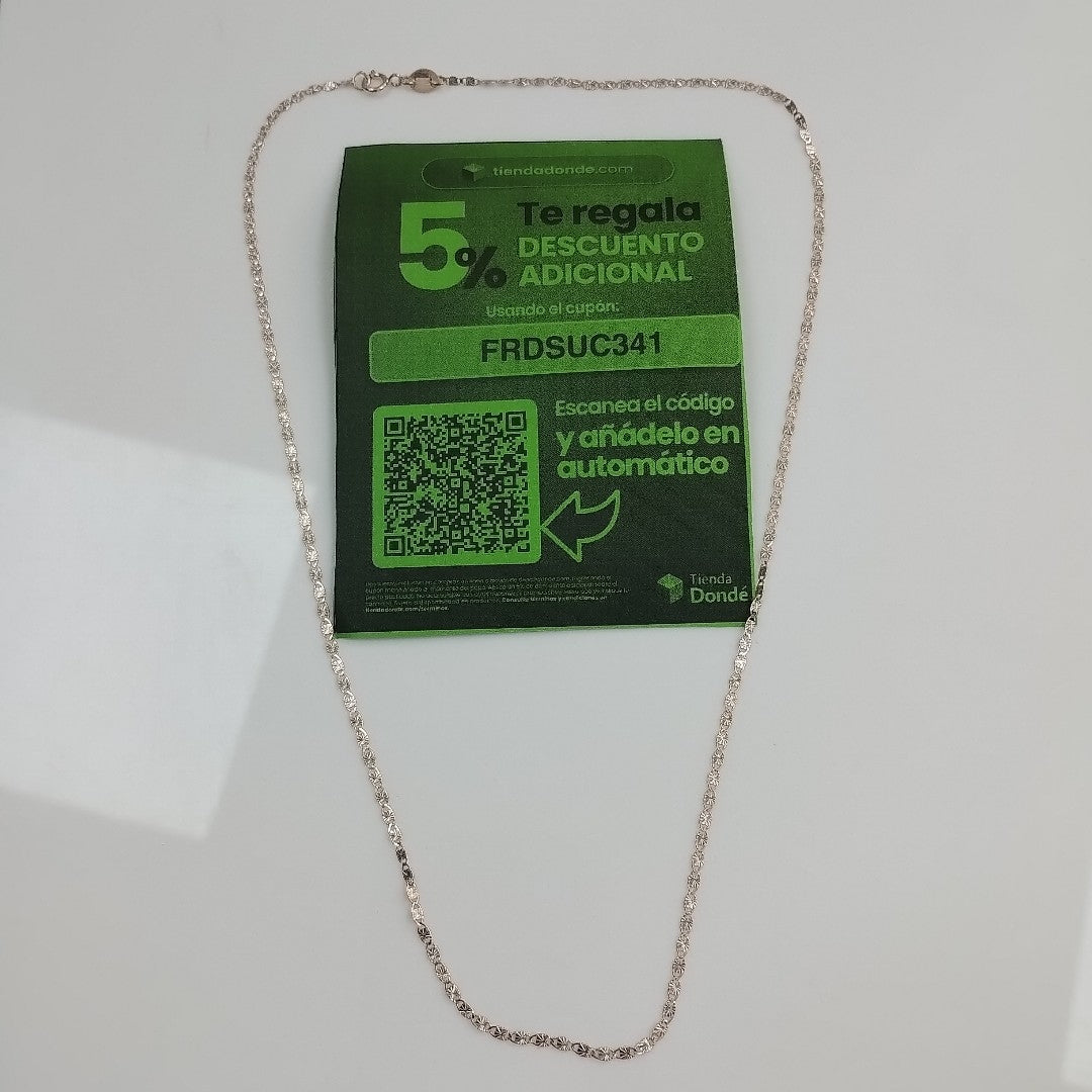 CADENAS TEJIDO GUCHI ORO 10K 45 CM 1.5 GR (NUEVO)