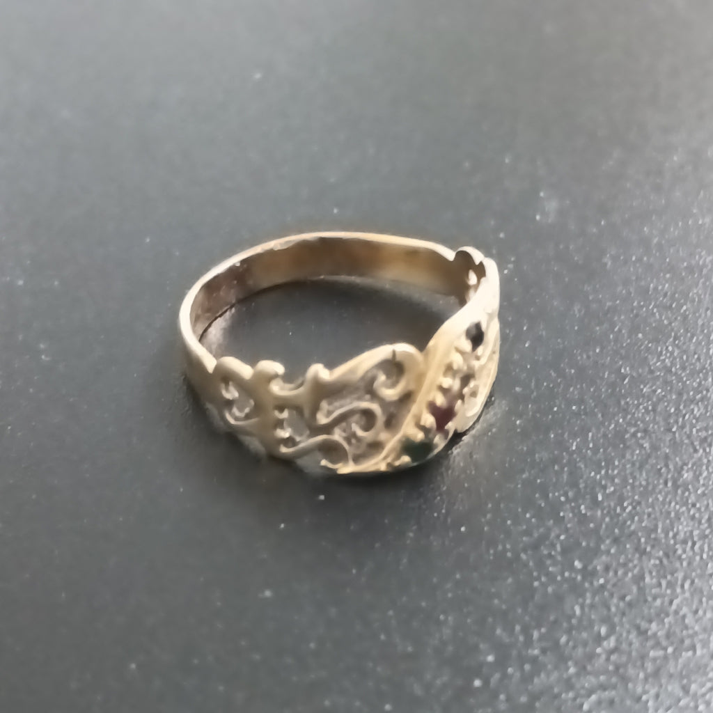 ANILLO ORO 14 K 2,00 GRMS (SEMINUEVO)