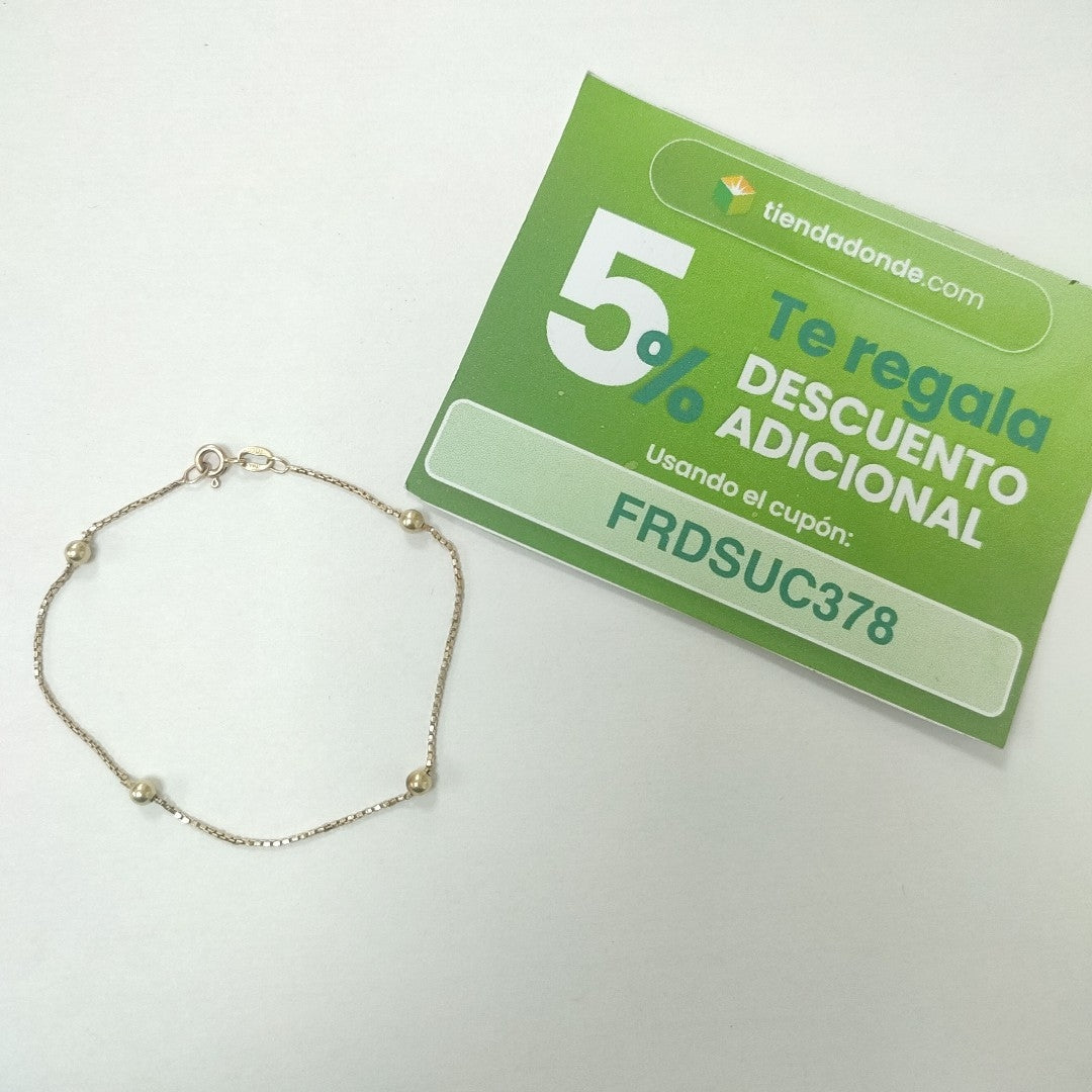 PULSERA ORO 10 K 1.6 GRMS (SEMINUEVO)