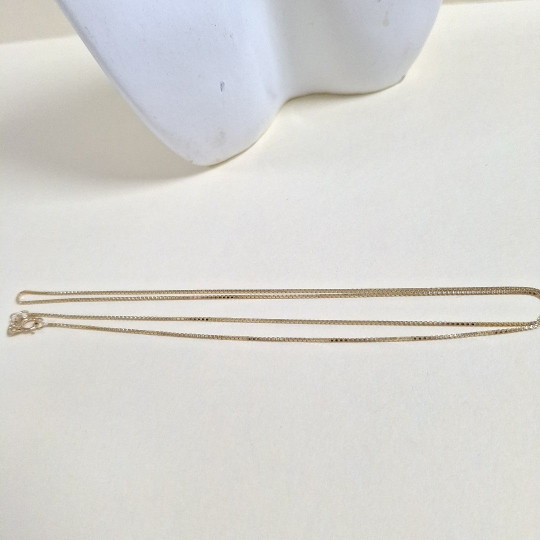 CADENA VENECIANO 14K 55 CM 2.4 GR (NUEVO)