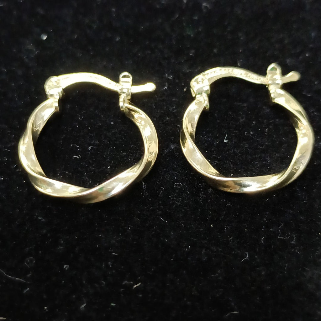 ARETES ARRACADAS TORZAL 14K 1.1 GR (NUEVO)