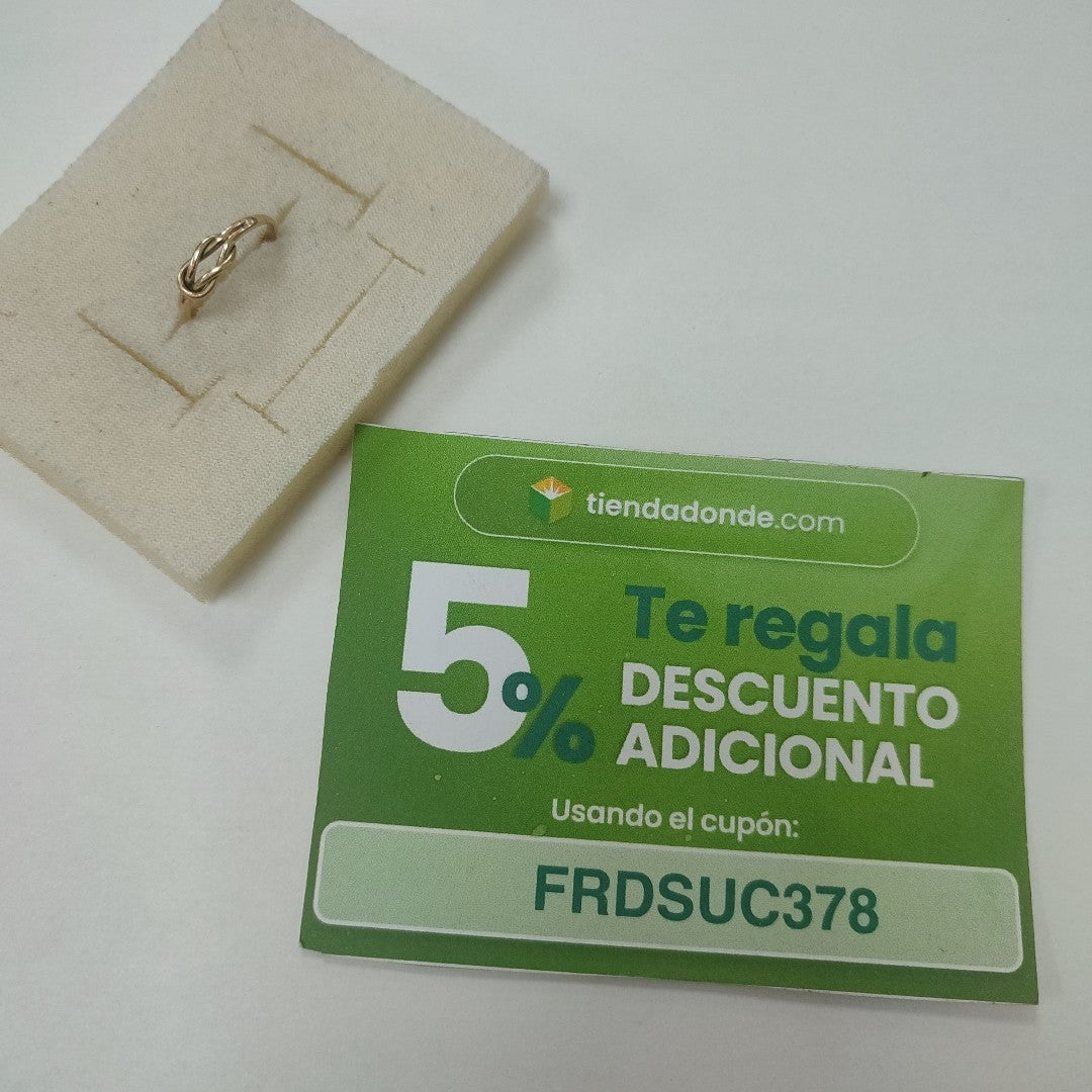 ANILLITO ORO 14 K 1.3 GRMS (SEMINUEVO)