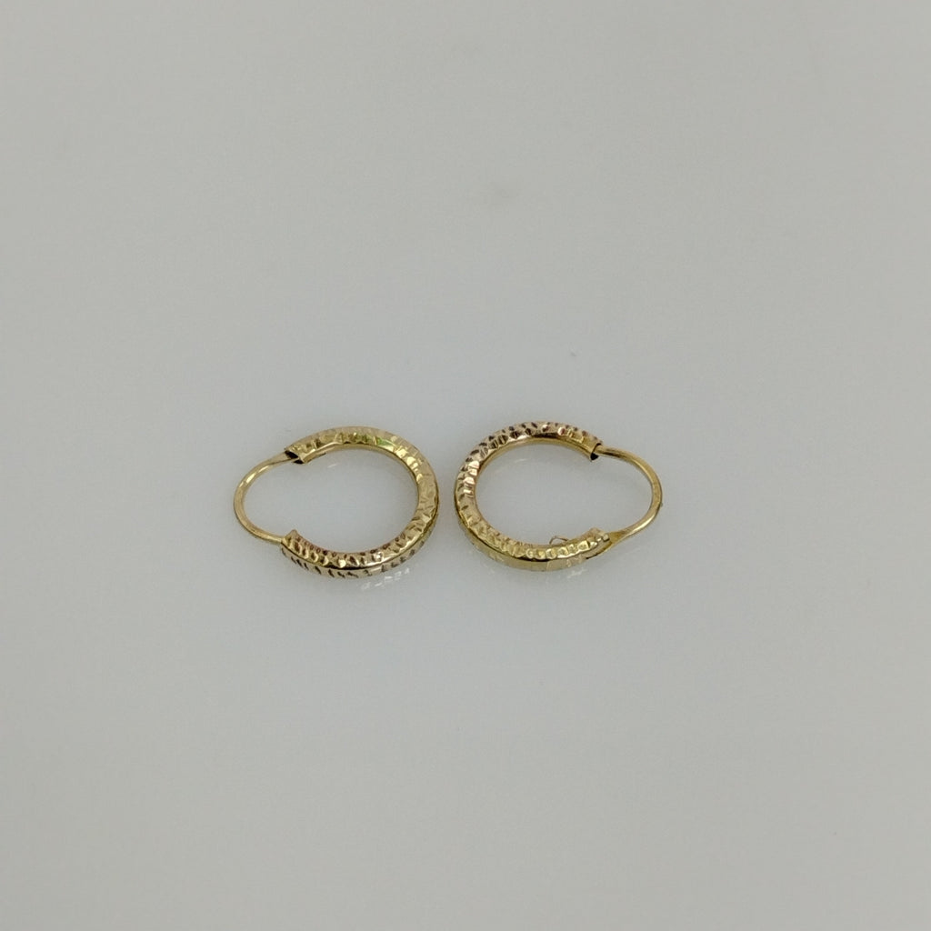 ARRACADAS PAR ORO 10 K 1.2 GRMS (SEMINUEVO)