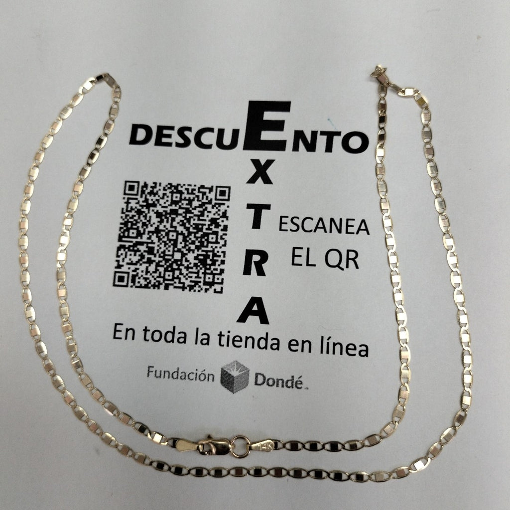 CADENA GUCHI 14K 50 CM 3.4 GR (NUEVO)