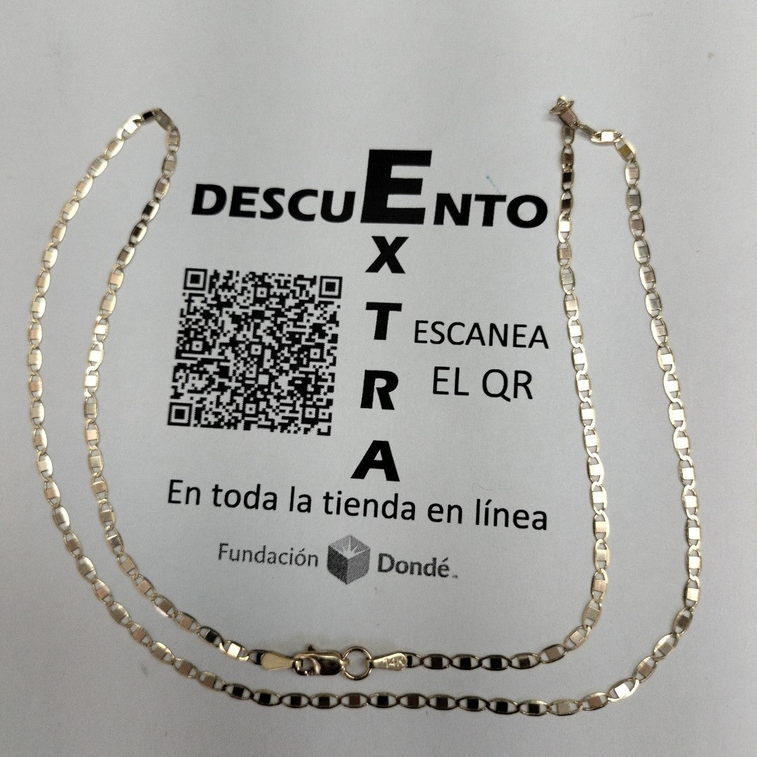 CADENA GUCHI 14K 50 CM 3.4 GR (NUEVO)