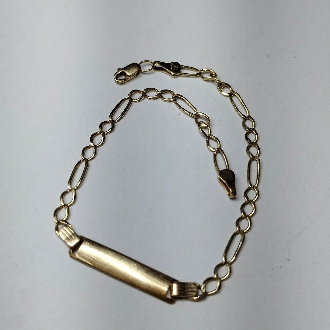 ESCLAVA ORO 14 K 3.8 GRMS (SEMINUEVO)
