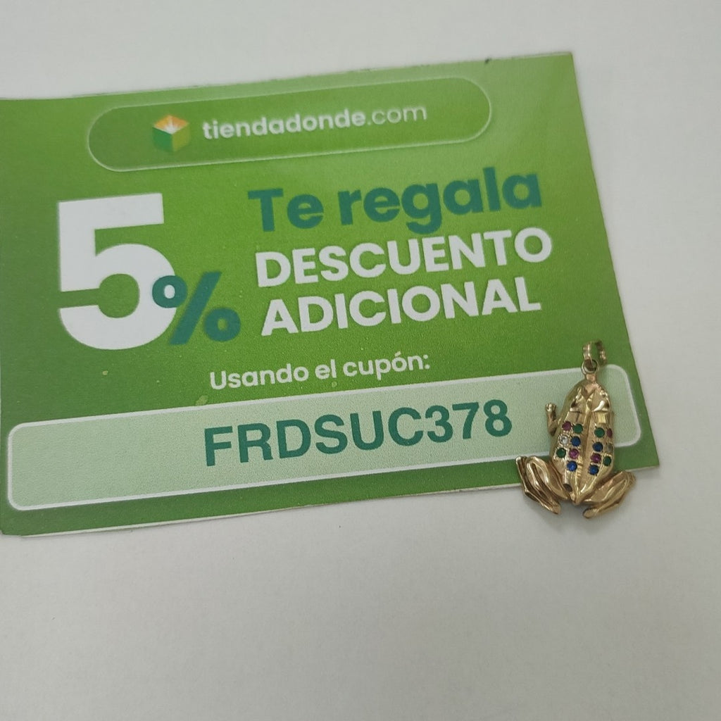 DIJE ORO 14 K 2.5 GRMS (SEMINUEVO)