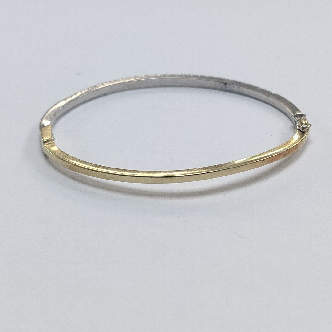 PULSERA RIGIDA ORO 14 K 10.6 GRMS (SEMINUEVO)