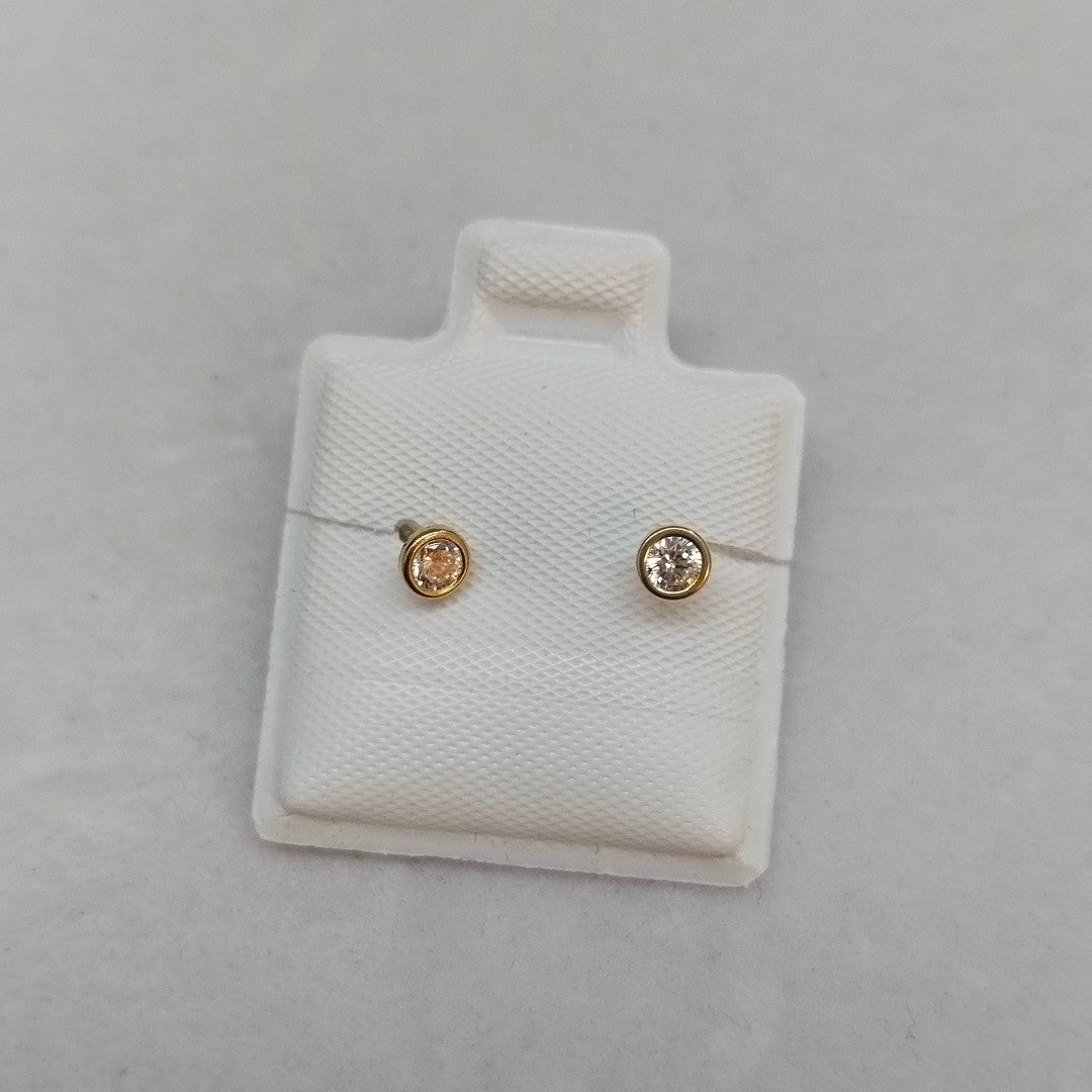 BROQUELES BROQUEL C CIRCONIA 14K 0.1501 GR (NUEVO)