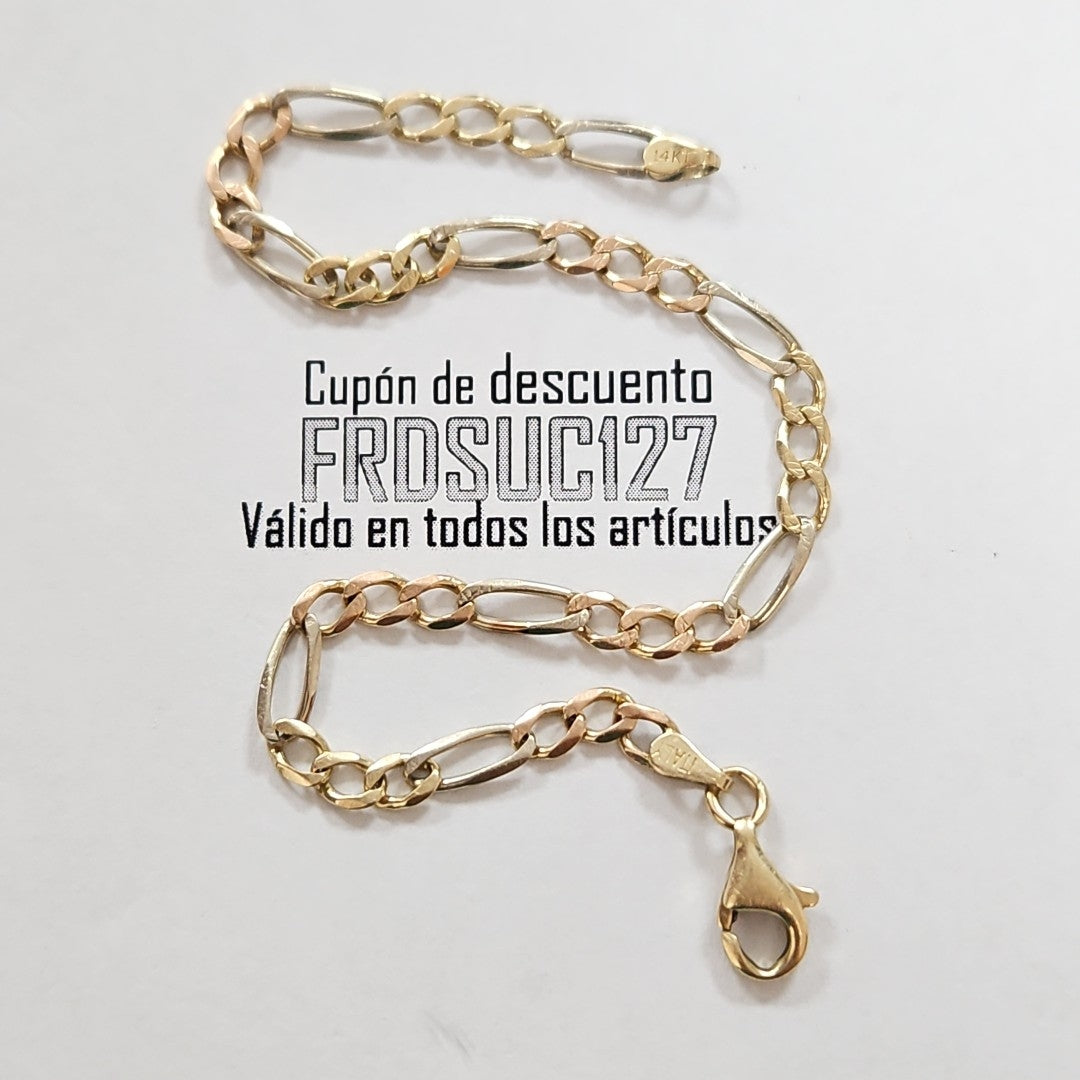 PULSERA ORO 14 K 4,60 GRMS (SEMINUEVO)
