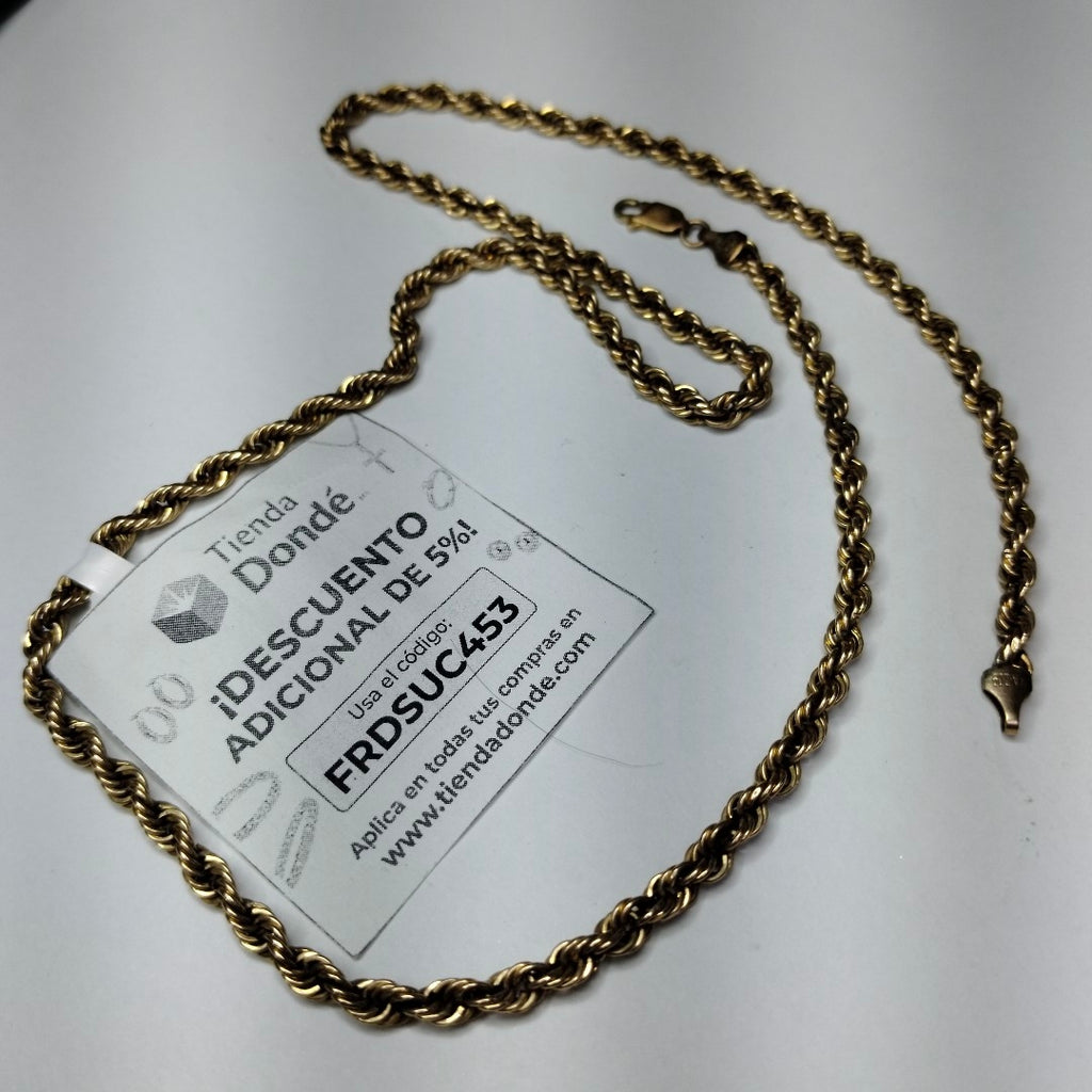 CADENA ORO 10 K 8,30 GRMS (SEMINUEVO)