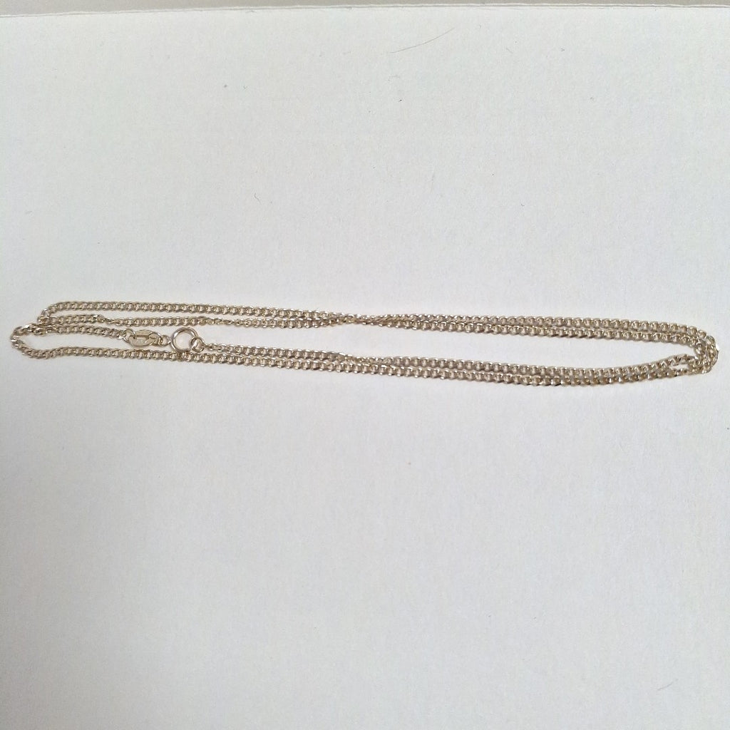 CADENAS TEJIDO BARBADA ORO 10K 55 CM 3.8 GR (NUEVO)