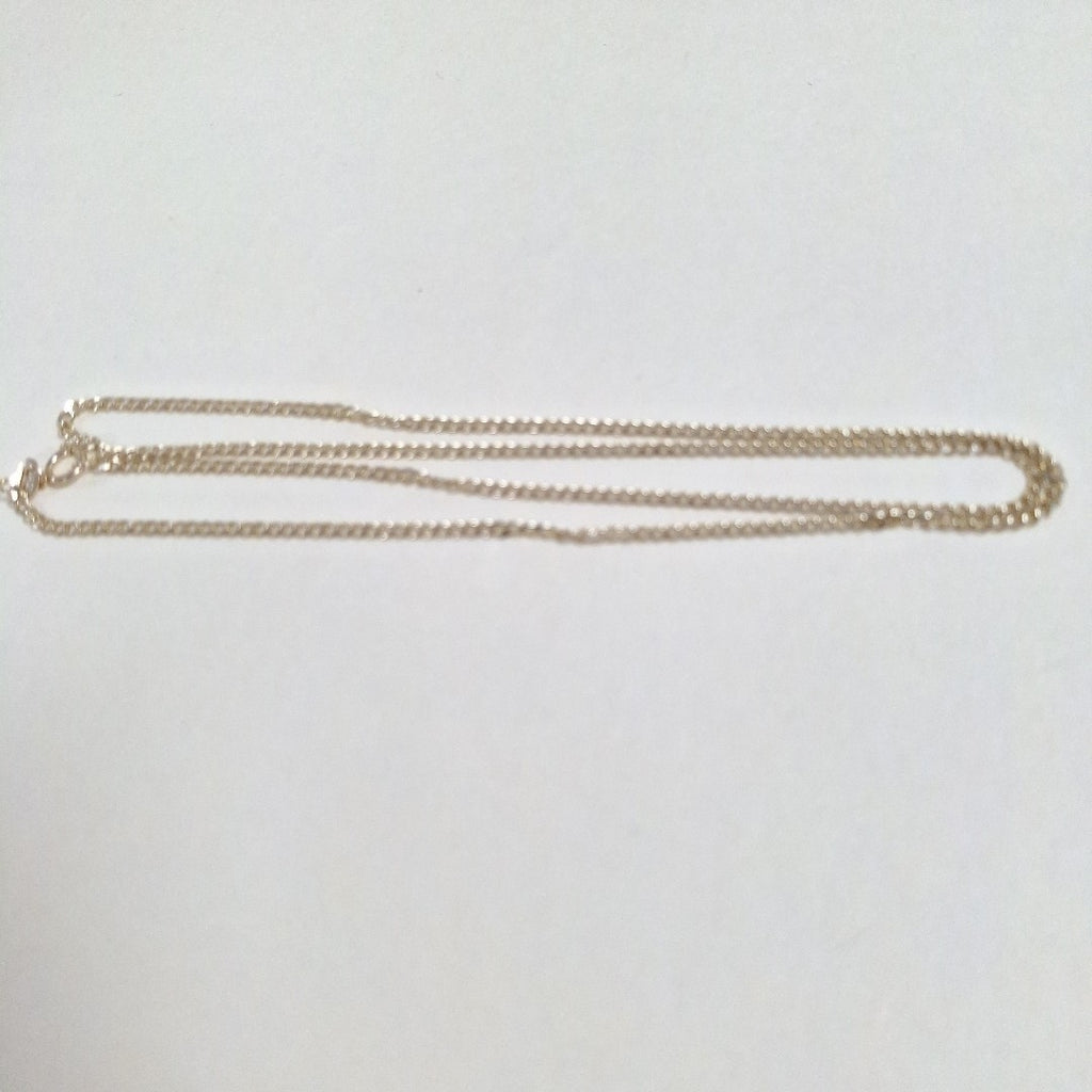 CADENAS TEJIDO BARBADA ORO 10K 50 CM 3.4 GR (NUEVO)