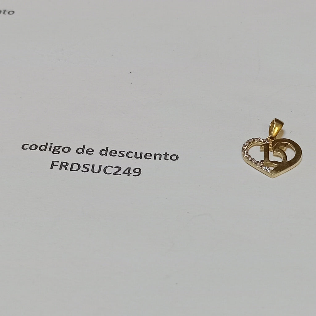 ANILLITO, DIJE ORO 10 K 0.7 GRMS (SEMINUEVO)