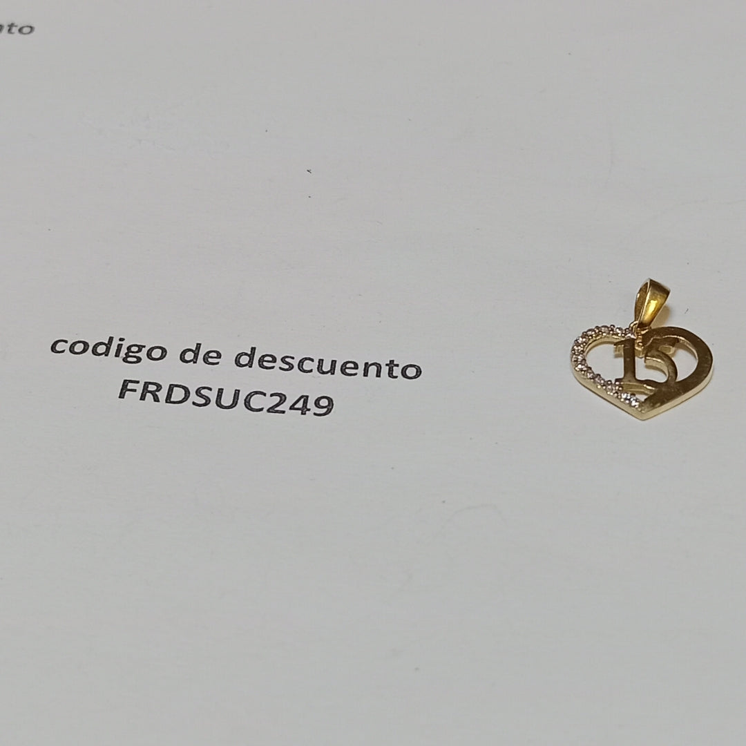 ANILLITO, DIJE ORO 10 K 0.7 GRMS (SEMINUEVO)