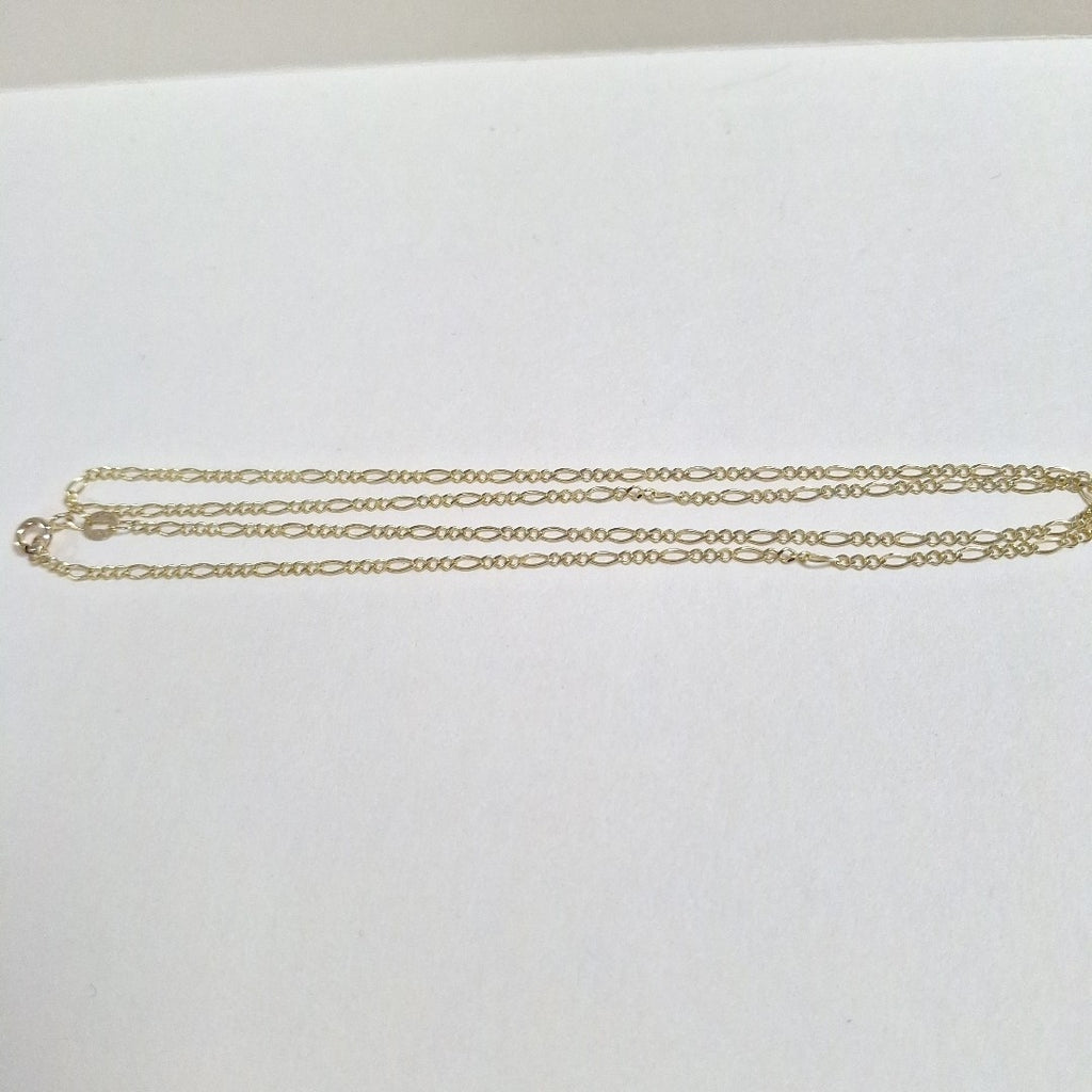 CADENA TEJIDO 3X1 14K 55 CM 2.3 GR (NUEVO)