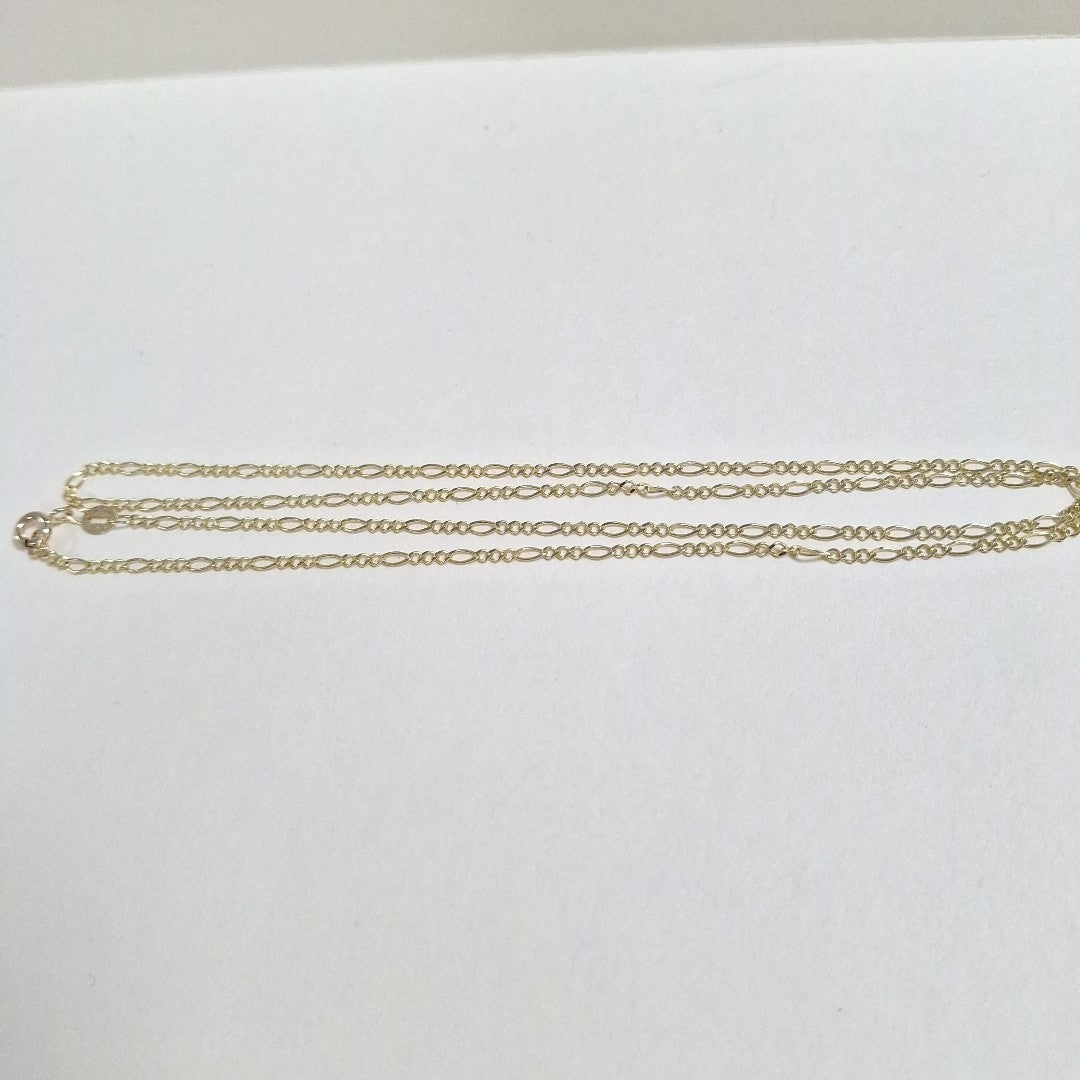 CADENA TEJIDO 3X1 14K 55 CM 2.3 GR (NUEVO)