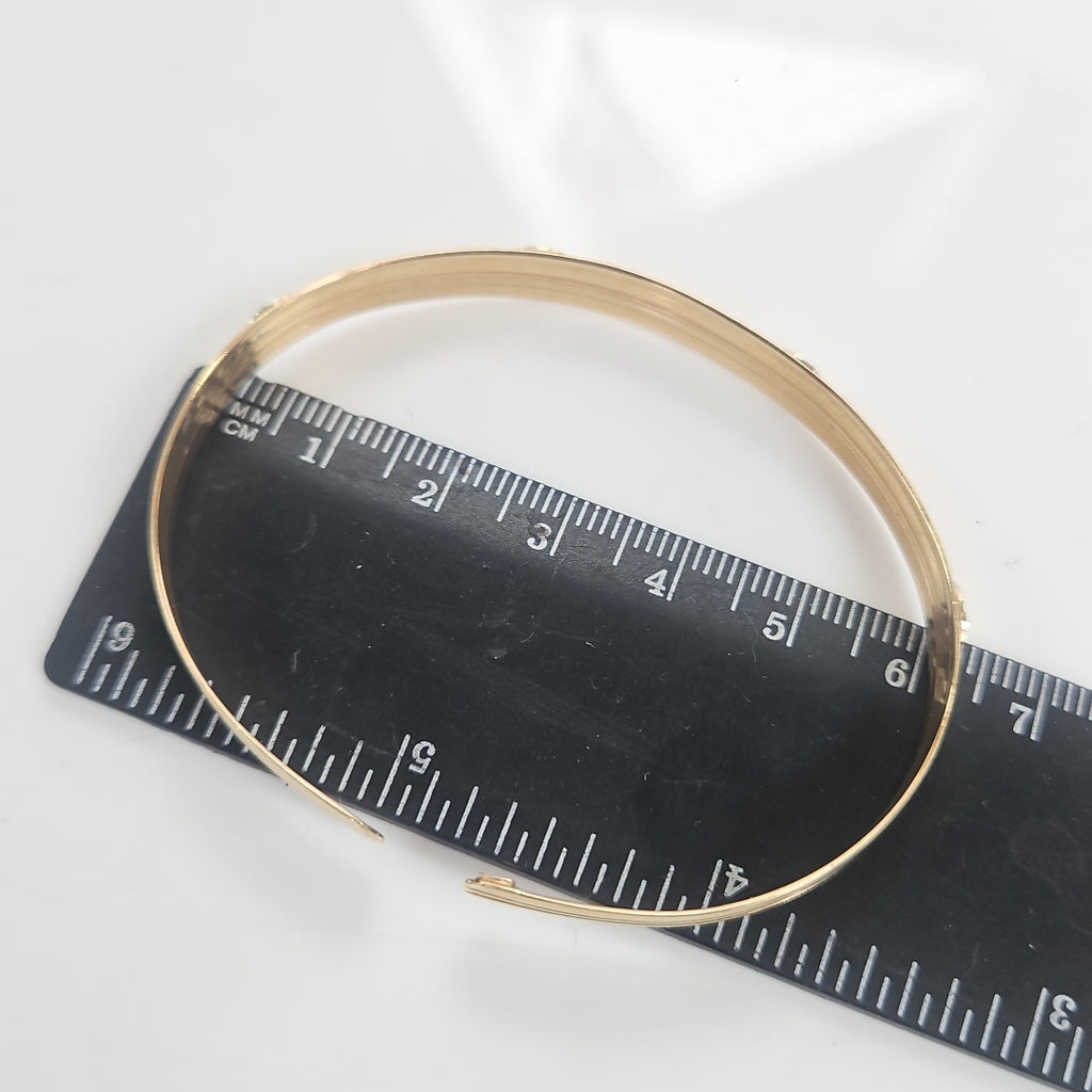 PULSERA RIGIDA ORO 14 K 9,70 GRMS (SEMINUEVO)