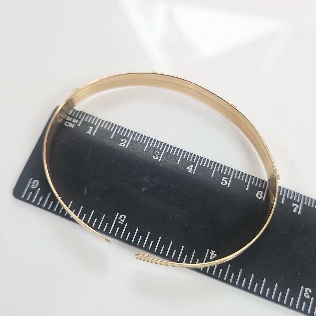 PULSERA RIGIDA ORO 14 K 9,70 GRMS (SEMINUEVO)